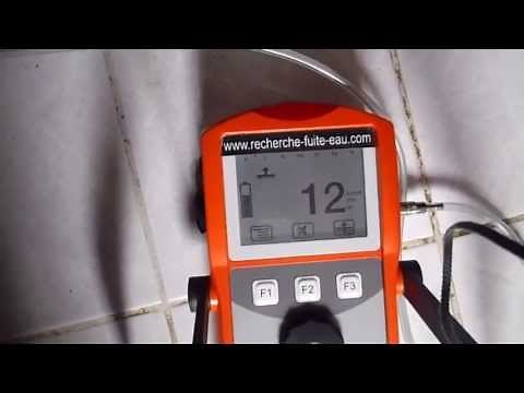 Detection de fuite avec gaz traceur