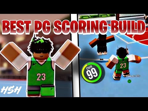 THIS IS THE BEST SCORING PG BUILD IN HIGHSCHOOL HOOPS! | Roblox High School Hoops