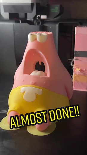 3D Printing: Patrick Model Almost Complete!