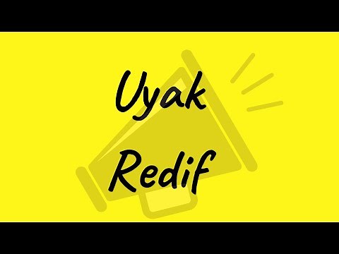 UYAK VE REDİF- UYAK ÇEŞİTLERİ