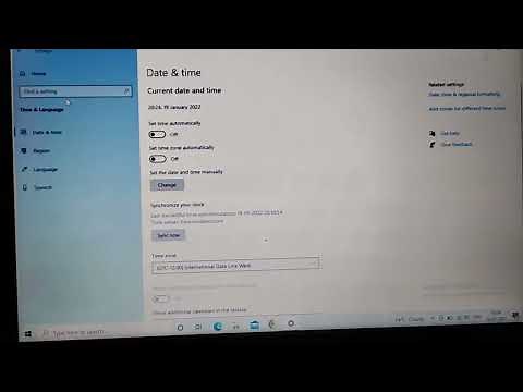 How to change date and time in HP laptop | A.R Tech |