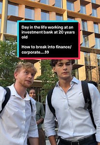 #Ad People always ask how to break into finance or the corporate world. Start by seeing what roles actually exist @Indeed Day in the life working at an investment bank at 20 years old 🏦 #IndeedPartner #dayinthelife #corporatevlog #corporatelife