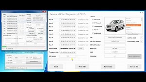 Very easy way for renew and personalize Mercedes-Benz ignition switch (EIS/EZS) with Mercedes Extreme tool and Simplediag interface. | CarScanners group