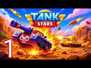 Tank Stars - Gameplay Walkthrough all Tanks Unlocking (Android, iOS)🚀