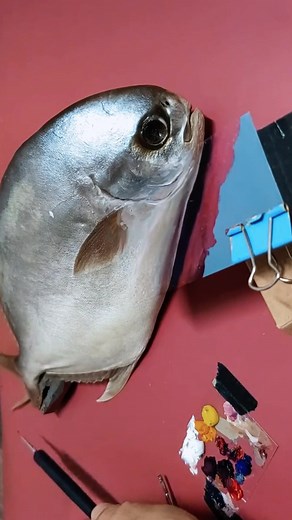 how to paint transparent effect #painting #paintingtutorial #drawing #transparentpainting