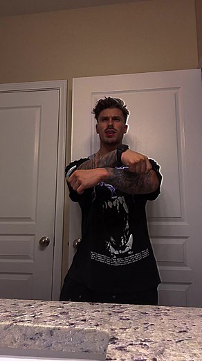 My shirt ripped a little…