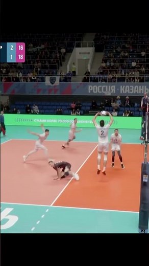 volleyball rally#PariSuperLeague#volleyru#VolarVL-100