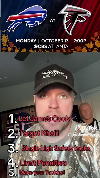 KEYS for a Buffalo Bills VICTORY on MNF #buffalobills #billsmafia #nfl #atlantafalcons #mondaynightfootball