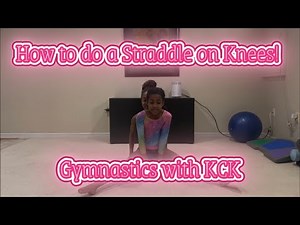 Acro Skill: Straddle on Knees Tutorial with Kailey & Chloe | Mermaid Kidz
