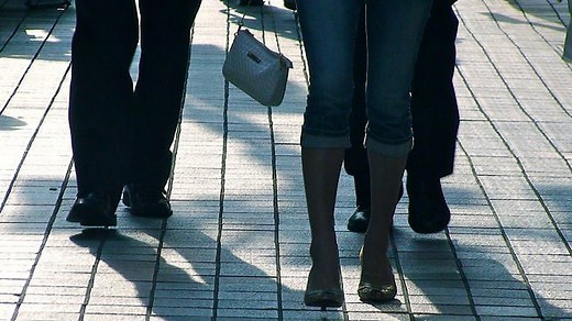 Japanese dancing feet