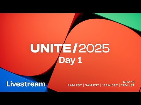 Unite 2025 Community Hangout - Day 1 Live From Barcelona