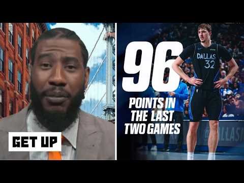 GET UP | Cooper Flagg is Rookie of the Year.. no doubt! - Iman Shumpert breaks Mavs win vs. Lakers