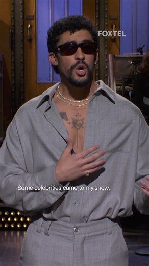 173K views · 6.2K reactions | Bad Bunny's opening monologue  Watch Saturday Night Live on demand on Foxtel. #SaturdayNightLive #SNL #BadBunny #JonHamm #WhatToWatch #Foxtel | Foxtel | Facebook