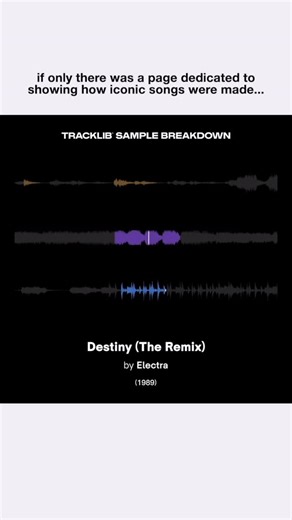 Tracklib | Follow for more Breakdowns ✅ #musicproducer #musicproducers #musicproduction #samplebreakdown #edm #edmmusic #dj #djing #moby | Instagram