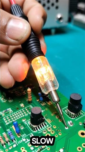 Old Test Lamp vs ESR Meter – Detect Faults Like a Pro! ⚡🛠️ #gridtesting #electrometer #utilitymeters