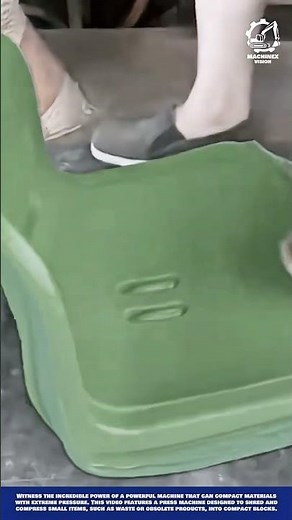 Plastic Chair Machine Innovation in Industrial Molding #machineinnovation #machinery
