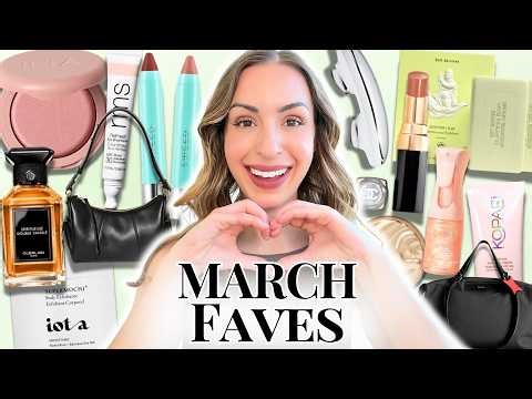 MARCH FAVORITES ☘️ LUXE-WORTHY STANDOUTS from my everyday routine (beauty, handbags, skincare)
