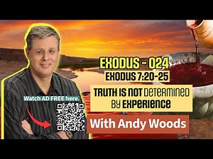 Exodus 024– "Apathetic Toward God." Exodus 7:20-25. Dr. Andy Woods - 11-16-2025.