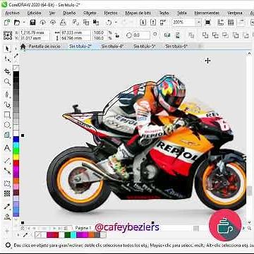 Pixel stretch en CorelDRAW (Efecto Velocidad)