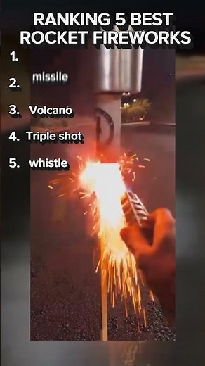 🚀 Ranking the Top 5 Rocket Fireworks you NEED to see!
