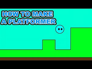 How To MAKE A PLATFORMER In GDevelop! (Super Easy)