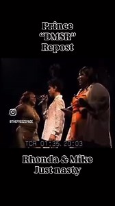 Prince “DMSR” Musicology Tour 2004 Too funky! Guitarist Mike Scott Rhonda Smith | Ricky Freeze Smith