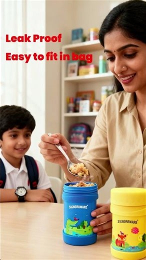Kids Insulated Food Containers | Safe & Easy Meal Time with Signoraware