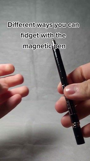 Best uses for the magnetic pen😊 #magneticpen #makethisviral #foryou #foryoupage #fidget