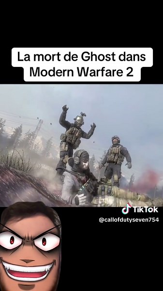 La mort de Ghost dans Modern Warfare 2