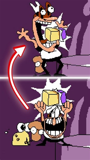 FAKE PEPPINO Took Over Pizza Tower?! 😳 [Pizza Tower mods Shorts] #PizzaTowerShorts
