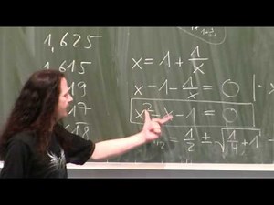 Fibonacci-Zahlen, Kettenbrüche & der goldene Schnitt (2/2)