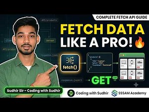 JavaScript Fetch API Tutorial | Fetch Data from API & Display Dynamic Products