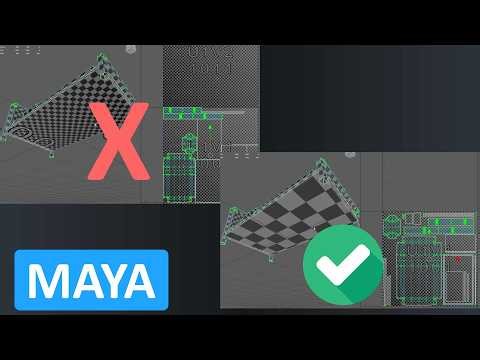 MAYA UV Layout - Don't Lose Your Scale
