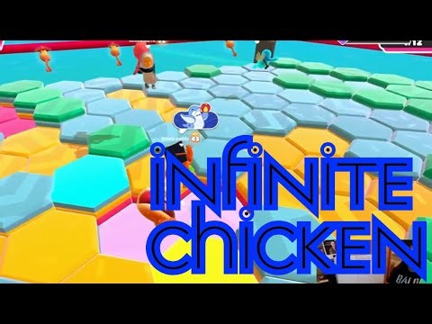 Fall Guys Creative Map | Survival | INFINITE CHICKEN (無限チキン) | 578