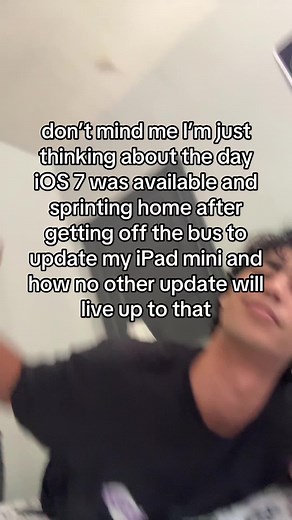 Memorable Moment: Updating to iOS 7