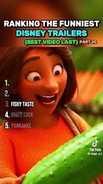 ranking fake disney trailers