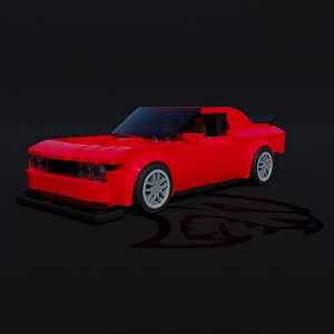 LEGO MOC-173253 Dodge Challenger SRT (2021) | 1:32 Scale (Speed Champions 2024)