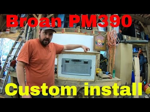 Easiest Way to Install a Broan PM390 Range Hood