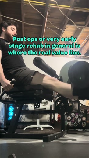 For when your patient can’t access full extension under load ☝️#physicaltherapy #aclrecovery