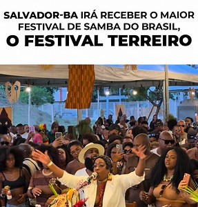 FESTIVAL TERREIRO — SALVADOR 31 de janeiro de 2026 Trapiche Barnabé – Comércio, Salvador A partir das 13h Após o grande sucesso das edições no Rio de Janeiro e em São Paulo, o Festival Terreiro desembarca em Salvador banhado com o Axé de Iemanjá, trazendo toda a potência da cultura negra, das matrizes africanas e da ancestralidade que orienta a nossa caminhada há 13 anos. Conhecido por celebrar arte, resistência, memória e pertencimento, o Festival Terreiro realiza pela primeira vez na Bahia uma