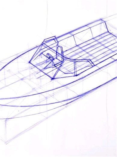 How to Draw a Boat in Two Point Perspective