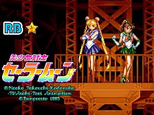 1995 [60fps] Pretty Soldier Sailor Moon 2Players Moon & Jupiter Nomiss ALL