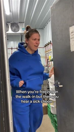 I’d like to see d as little time in the walk-in as possible