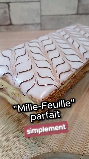 Easy Mille Feuille Recipe at Home 👆HERE👆 (longer version in my videos)
