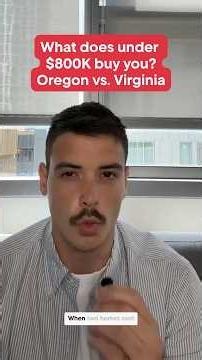 What a $800K Home Looks Like in Oregon vs. Virginia