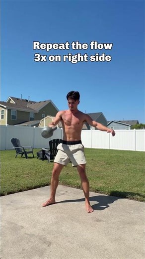 15-Minute Kettlebell Flow 💪 | AMRAP Challenge