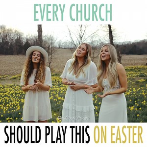 1.2M views · 16K reactions | It’s Friday... but Sunday's coming!! Hope y’all have the happiest Easter weekend! Hear our Easter mashup: https://smarturl.it/CABecauseHeLives | Charlotte Ave | Facebook