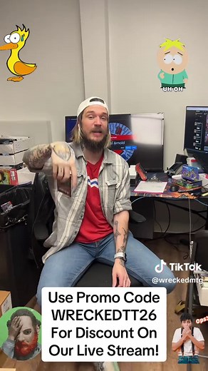 Like / share the video, follow us on Tik Tok, and comment #Wrecked_MTG for a chance to win the next pack! We will be selecting a winner at the beginning of our next morning live stream and opening the pack! Use promo code WRECKEDTT26 for a discount on a purchase from our live stream! #magicthegathering #magicthegatheringcommunity #mtgcommunity #magicthegatheringfyp