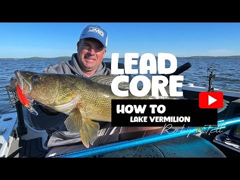 Trolling Walleye with Leadcore | Complete Guide| Lake Vermillion, MN