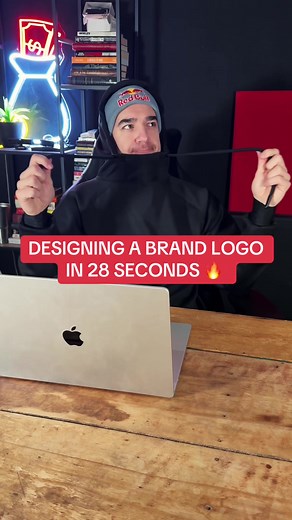 Designing a brand logo with the help of ai tools in under 30 seconds. Follow these steps to make a logo for your own brand using ai 🔥 #aitools #brandlogo